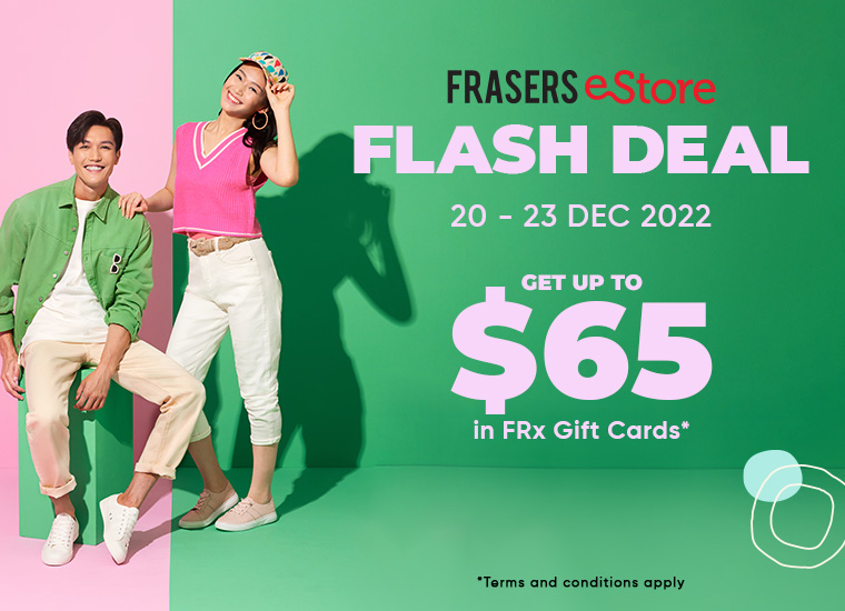 Score $65 at Frasers eStore’s Final Flash Deal of 2022!